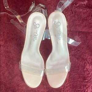 Fashionnova Clear Heels